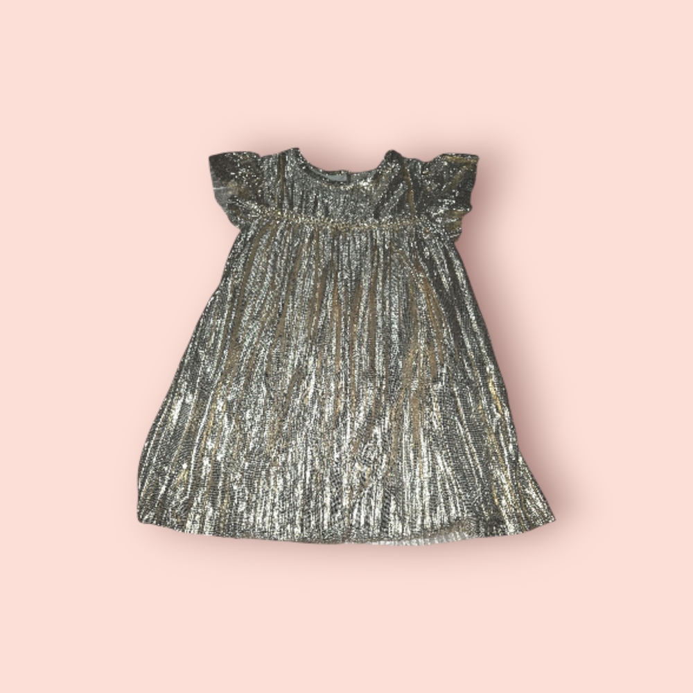 Shimmering Silver Dress